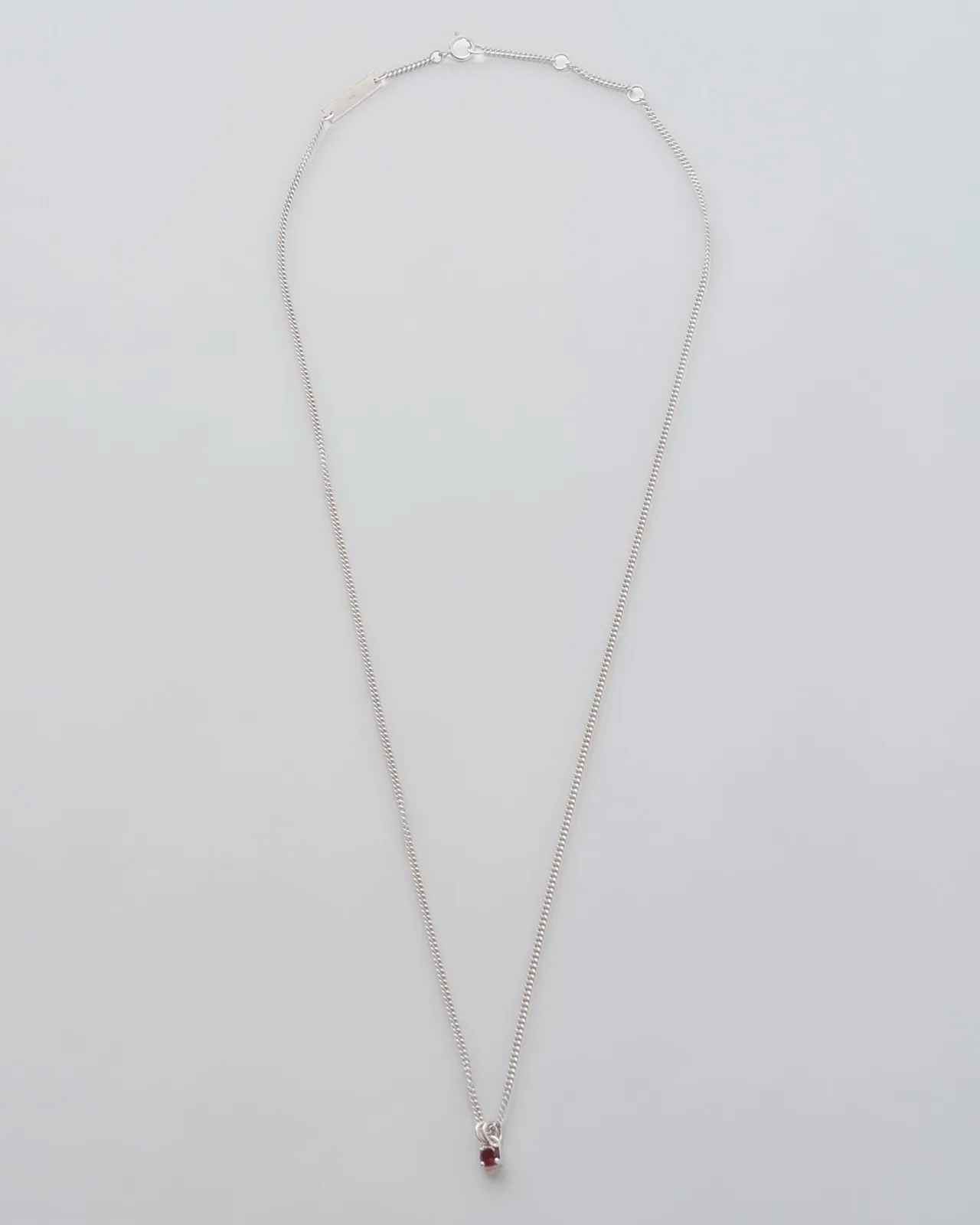 STRUCTURE 01/NECKLACE Garnet / 57cm
